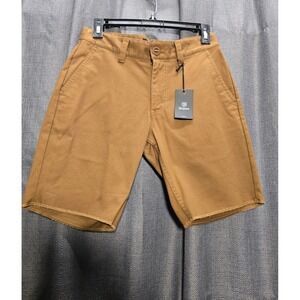 Brixton Toil II‎ Chino Shorts - Custom Fit - Sits at Knee - Size 28